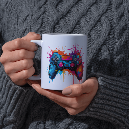 Gamers Don’t Die, They Respawn – Ceramic Gaming Mug