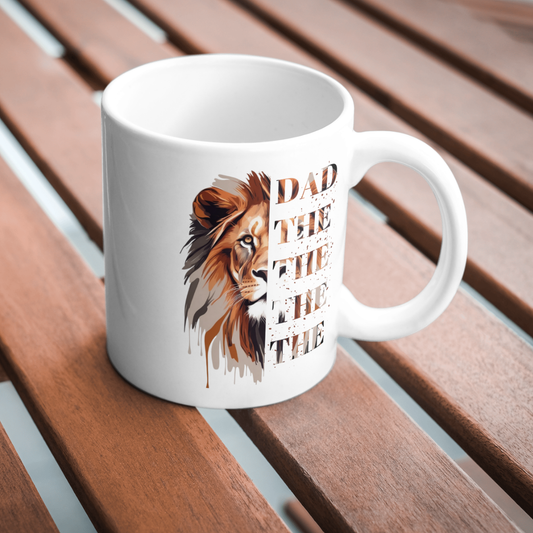 Best Dad Ever Quote Mug – 11oz Ceramic Coffee Cup